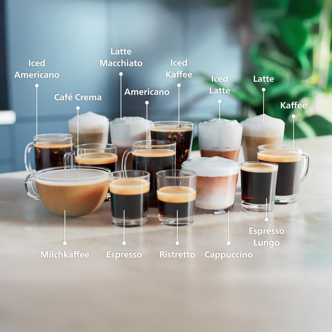 Serie 5500 EP5547/90 Fully Automatic Kaffeemaschine mit LatteGo in Schwarz